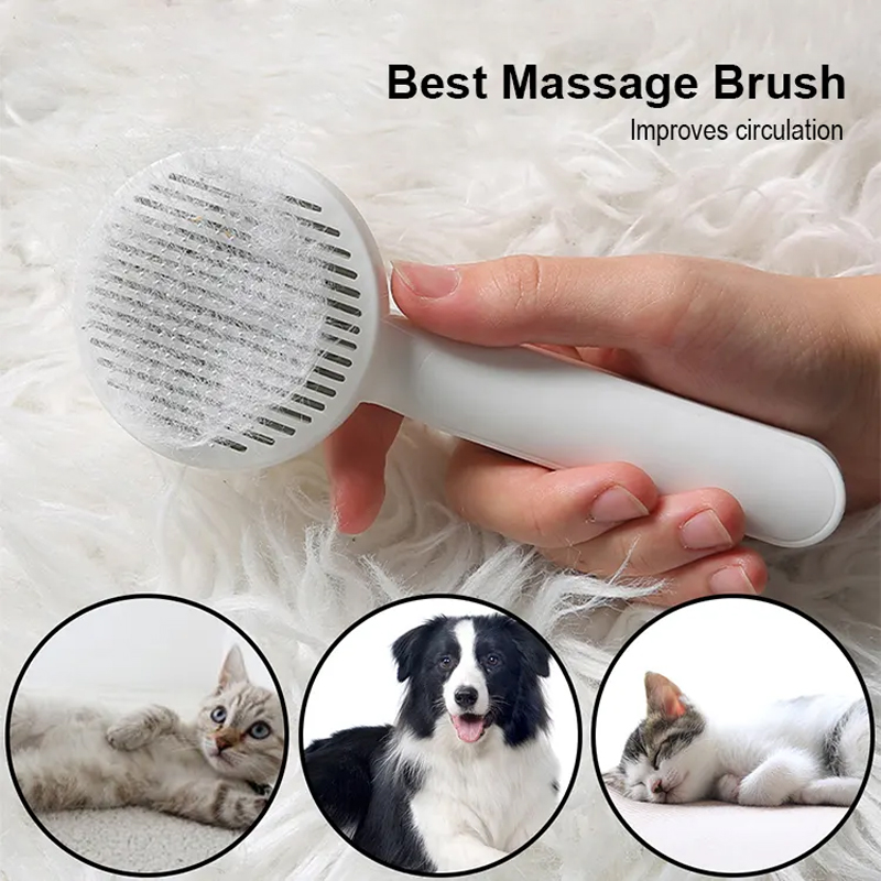 Self Cleaning Slicker Brush For Cats