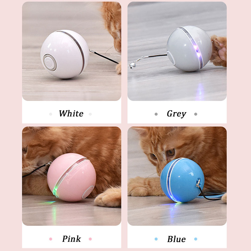 LED Laser Ball Toy For Cats