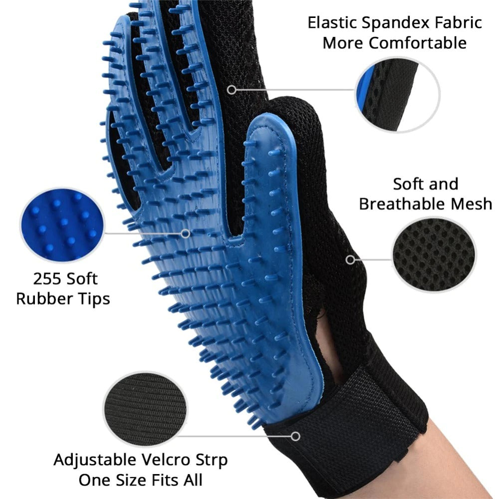 Self-Cleaning Grooming Gloves For Cats
