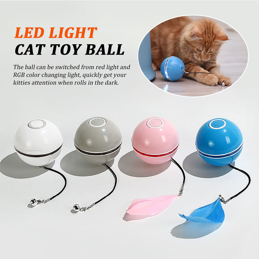LED Laser Ball Toy For Cats